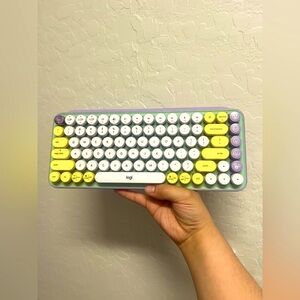 Logitech- POP Keys Keyboard for Windows/Mac